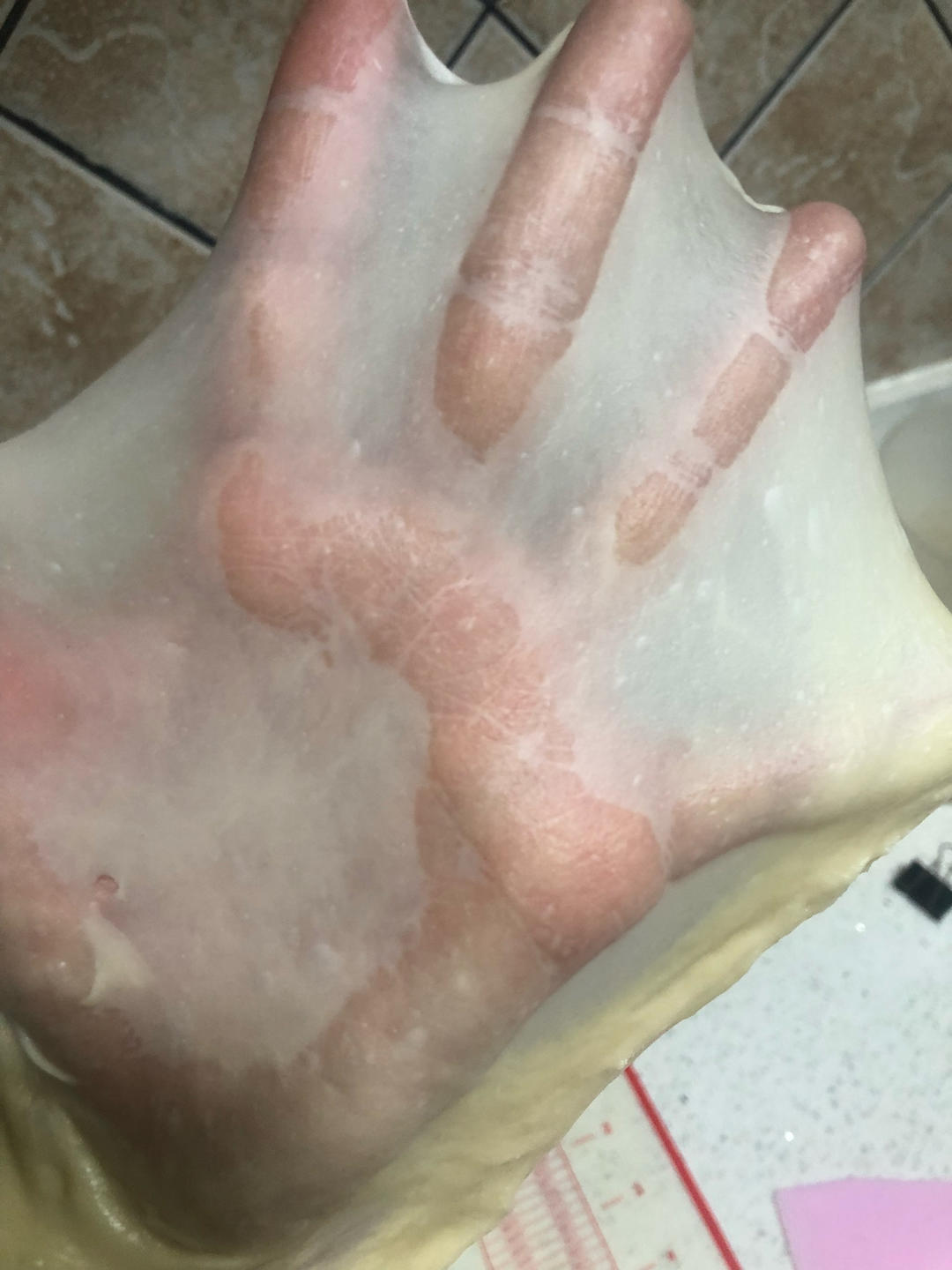 10分钟，出手套膜（手揉），附视频