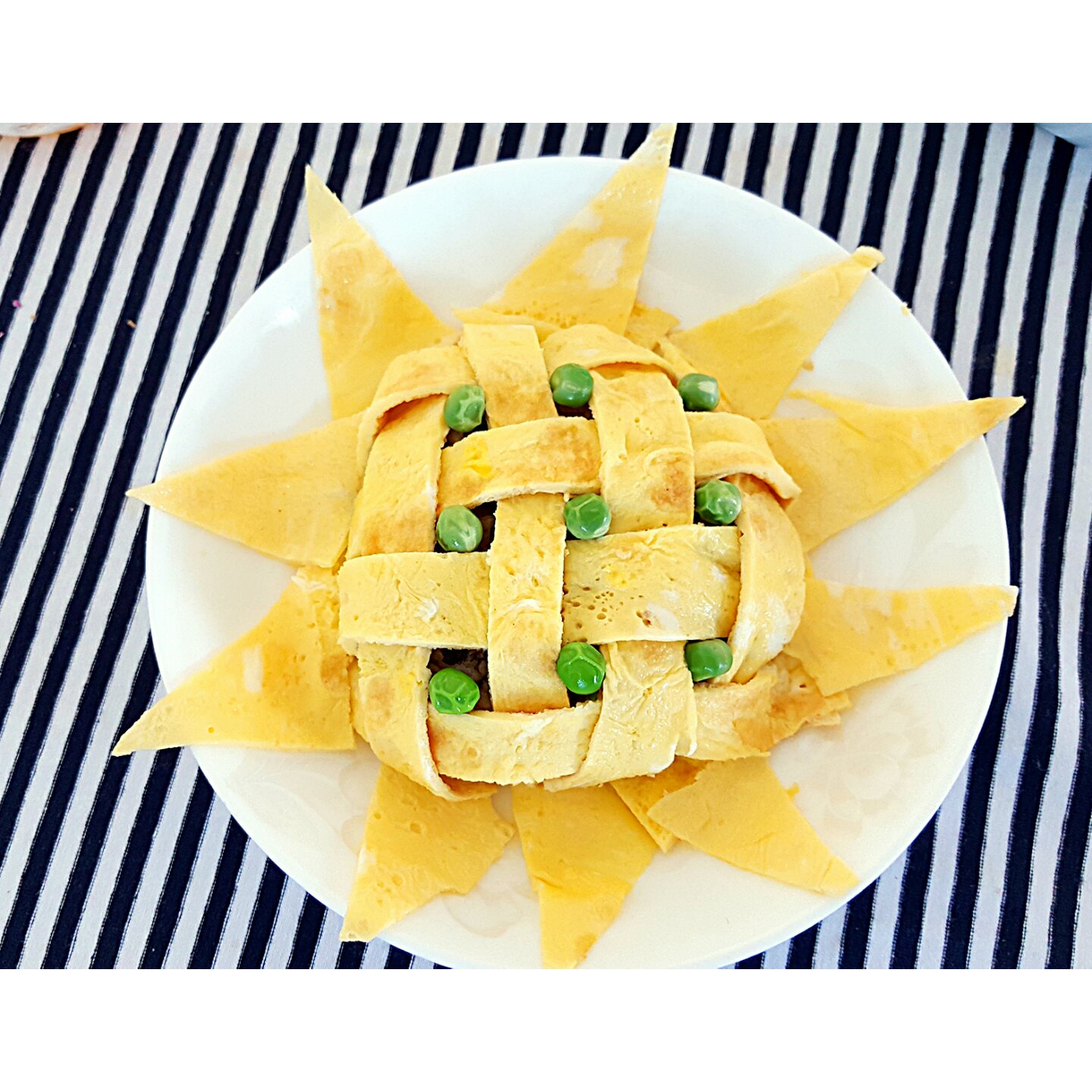 向日葵肉丁炒饭