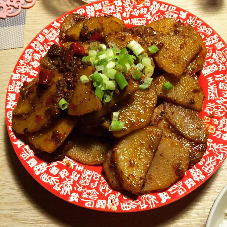干锅土豆片