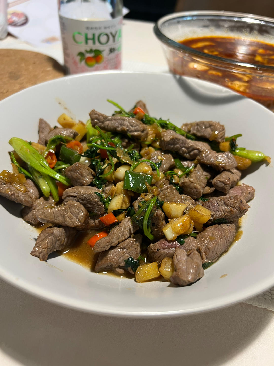 小炒黄牛肉，肉嫩味香！太好吃了简直是米饭杀手！