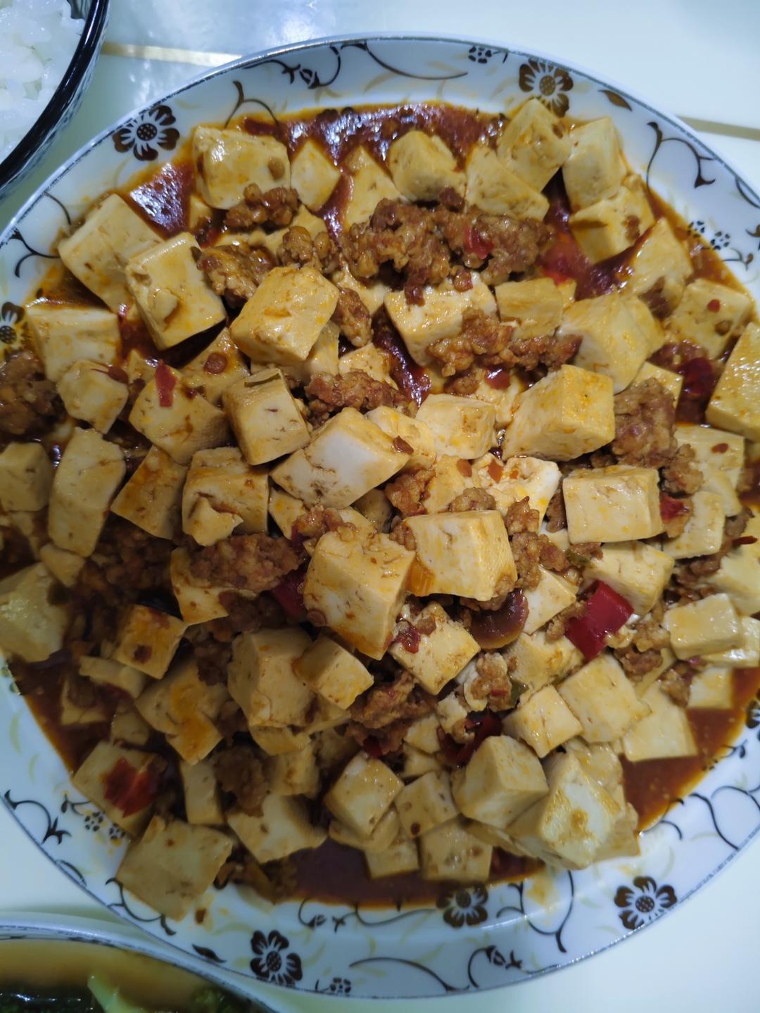 最快捷简单的下饭菜：肉末豆腐