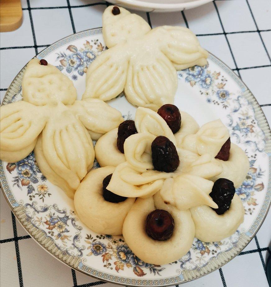 花开富贵 年年有余——鱼与元宝馒头（九款）