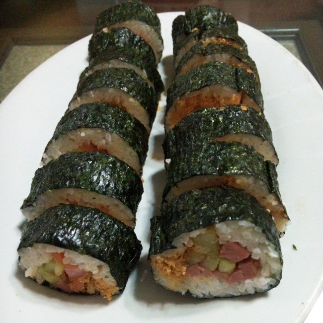 紫菜卷寿司
