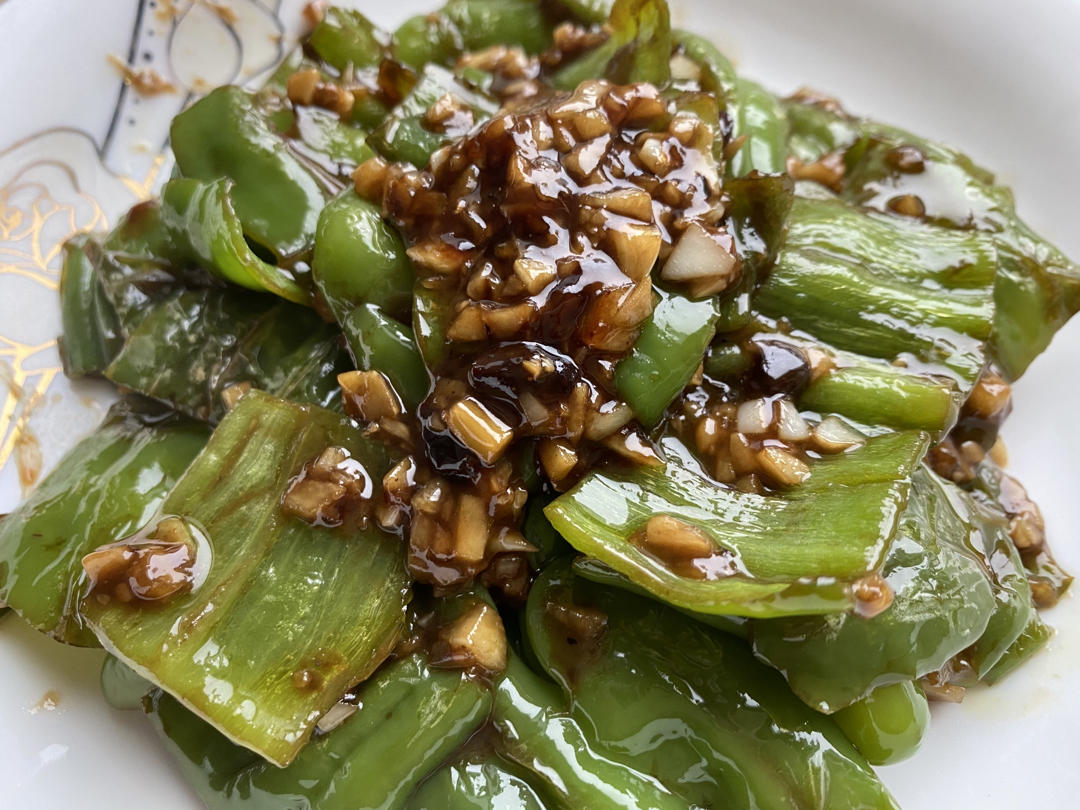 ㊙家常快手菜，虎皮青椒，米饭多备一点哟