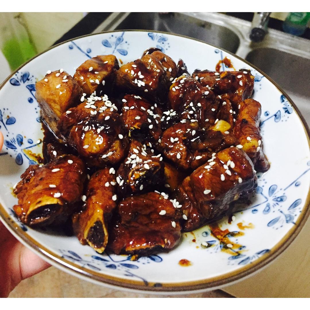 懒人版糖醋排骨