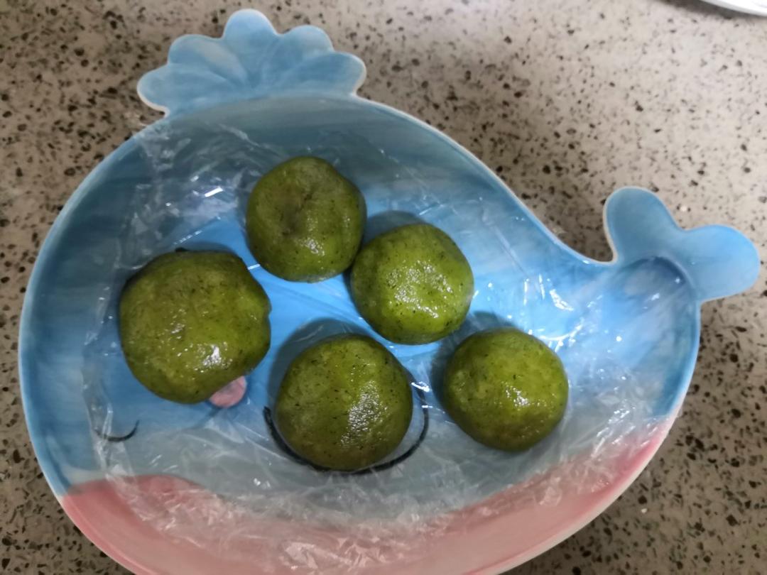 青团（豆沙艾草青团）