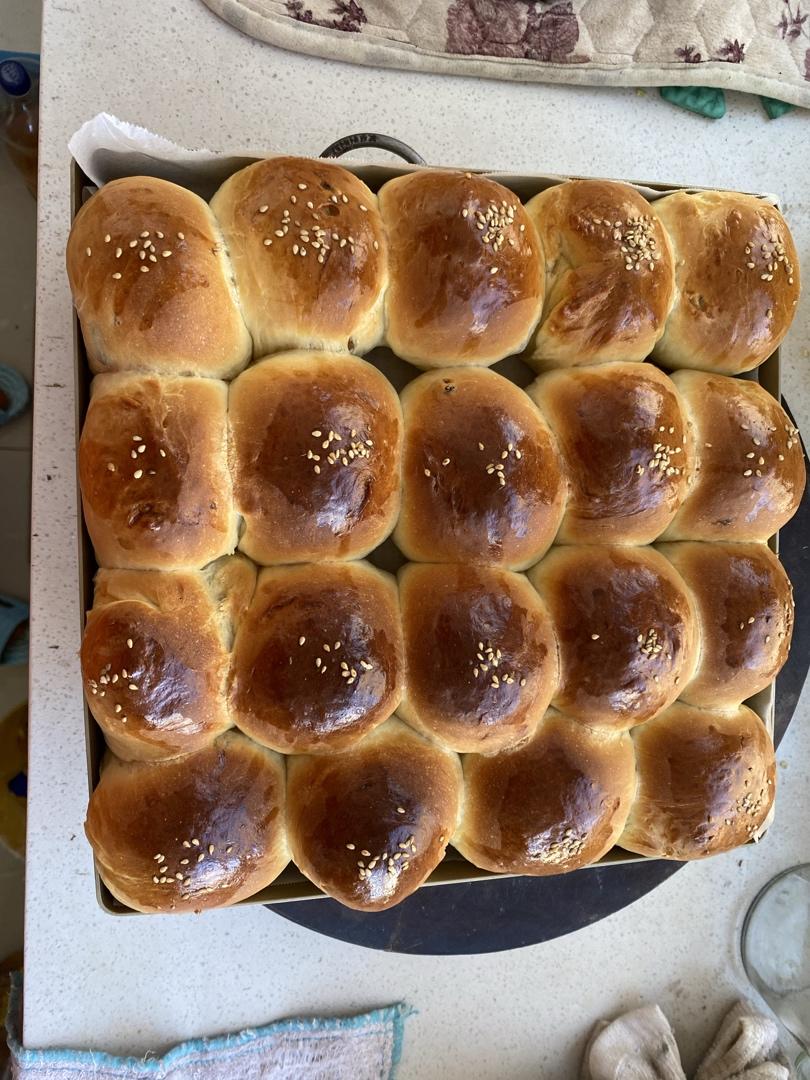 鲜奶小餐包-一次性发酵省时省力