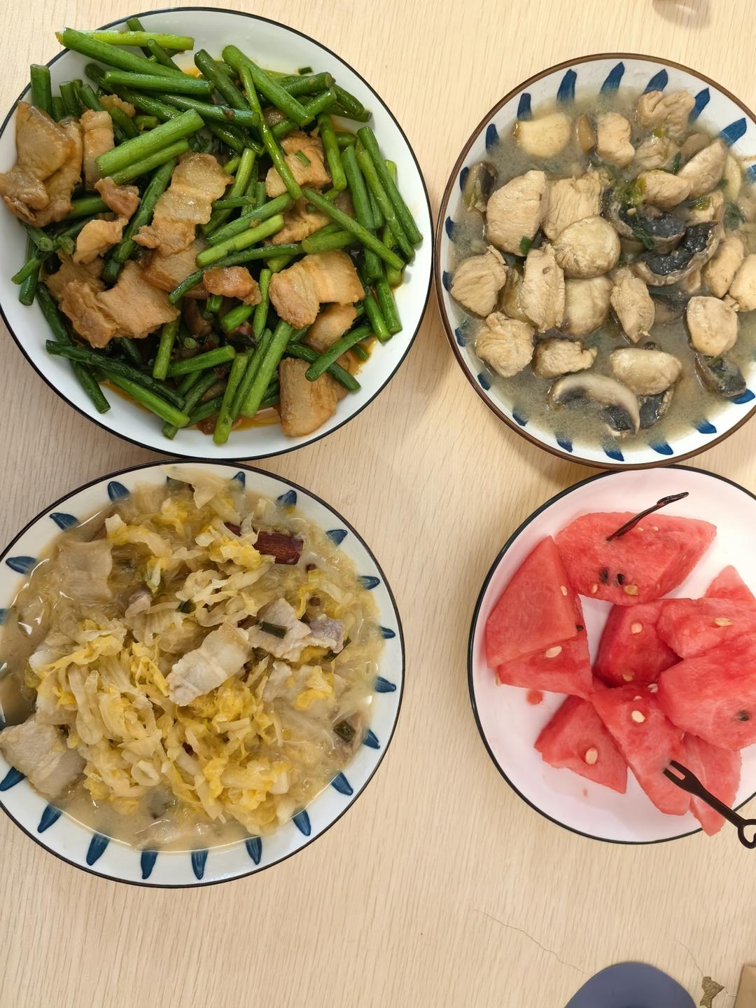 口蘑鸡胸肉