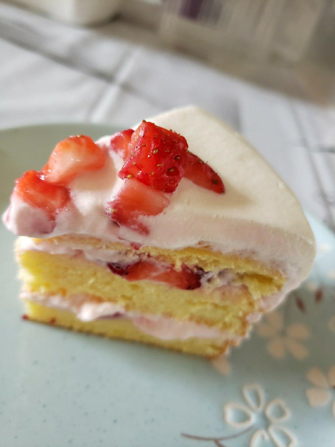 戚风蛋糕草莓蛋糕🍓水果蛋糕