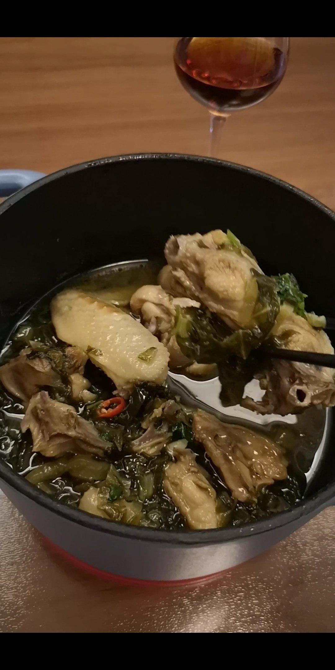【酸菜鸡】