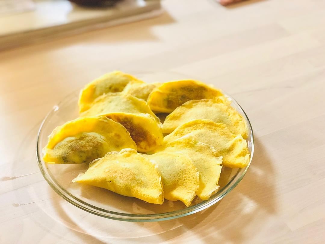 荠菜芝士蛋饺【曼食快语】