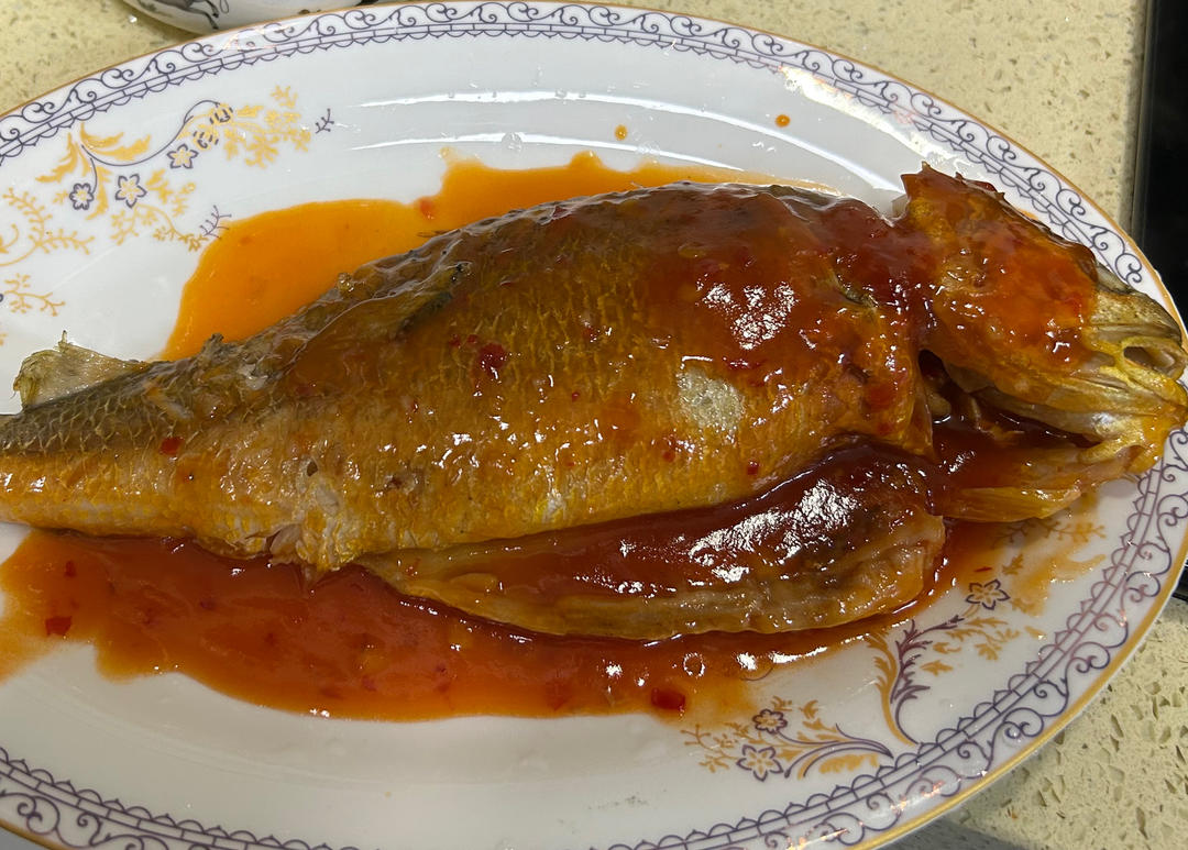 秘制酸辣黄鱼的做法