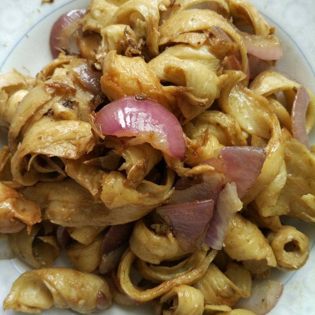 孜然面筋 好吃的！