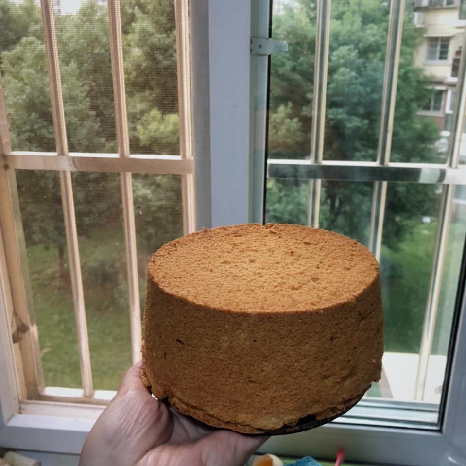 黄豆粉戚风蛋糕