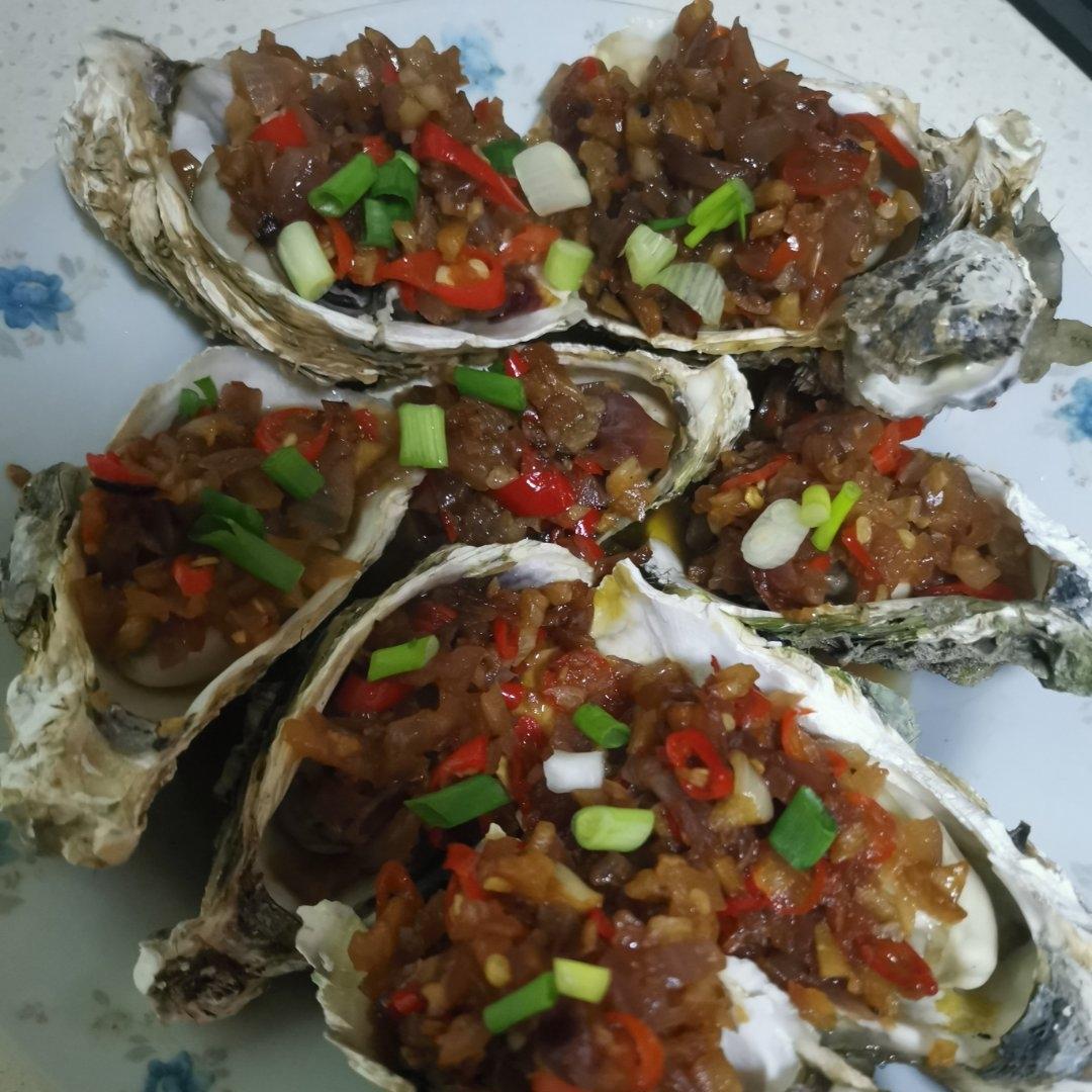 超简单～蒸蒜蓉生蚝