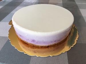 高颜值渐变蓝莓酸奶慕斯蛋糕的做法 步骤23