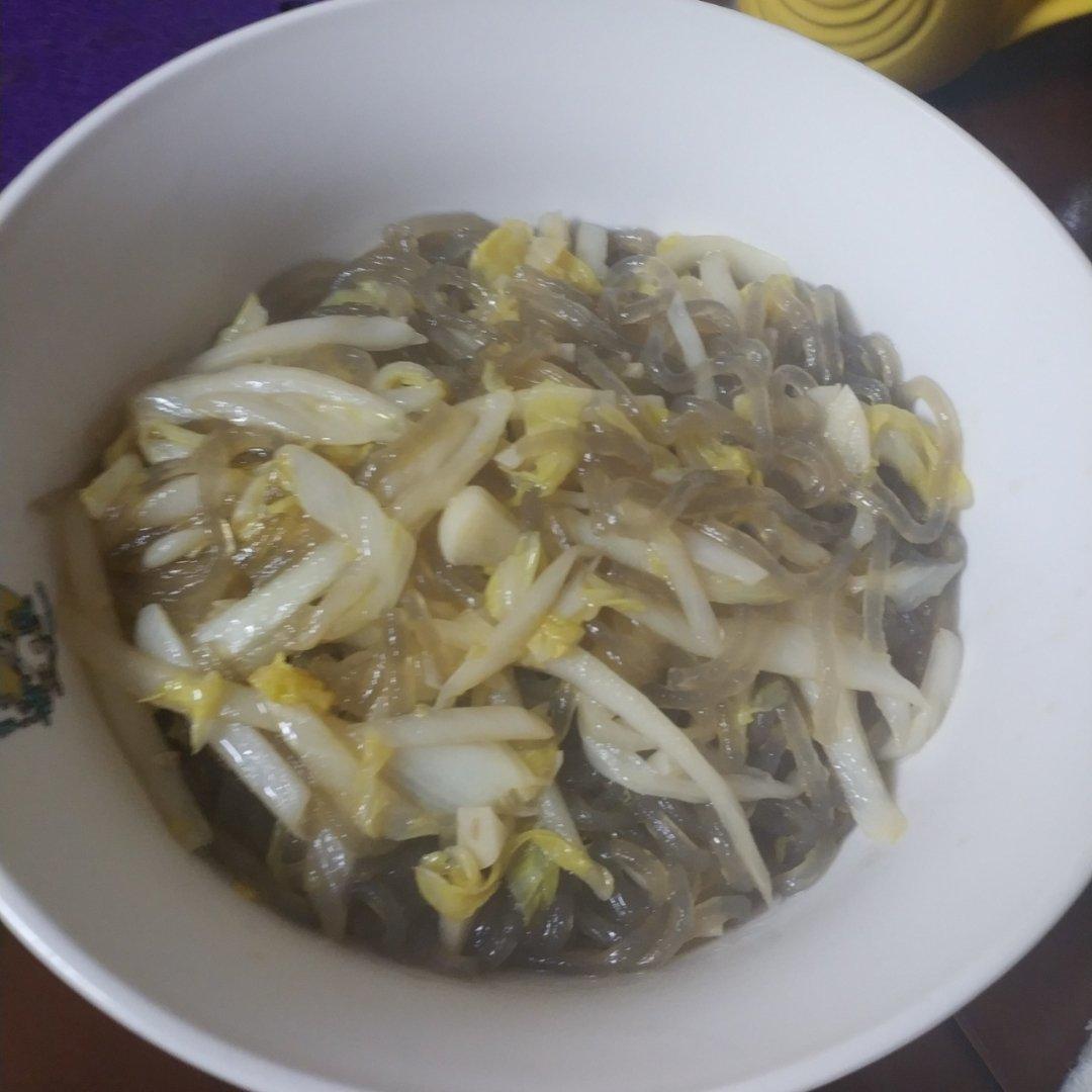 白菜炒粉丝