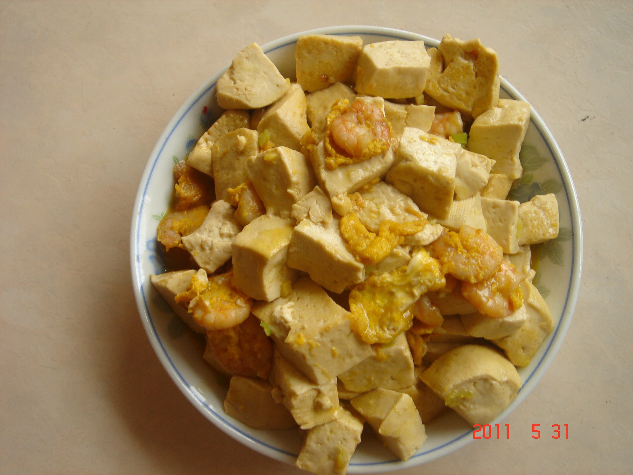 虾仁豆腐