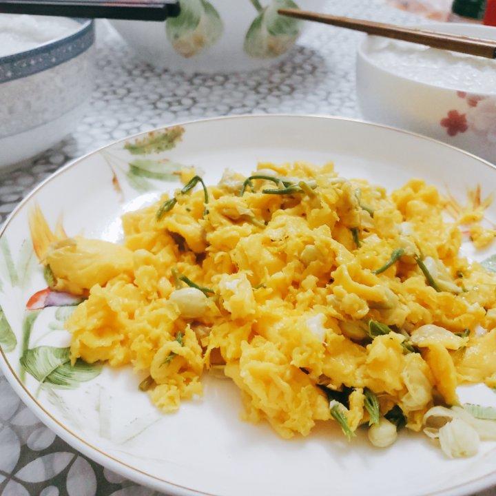 茉莉花炒鸡蛋
