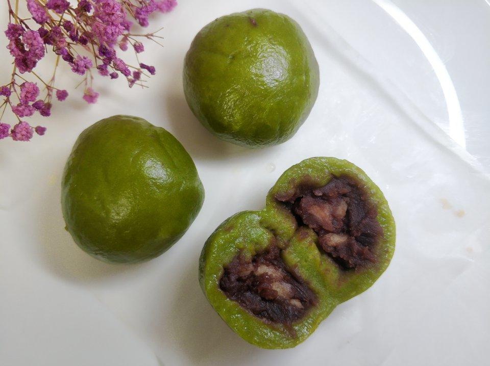 超详细的三种口味青团.清明果.艾果