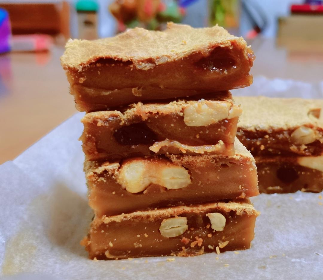 简单快手好吃坚果烤年糕（健康无添加）