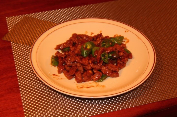 蚝油青椒牛肉丁