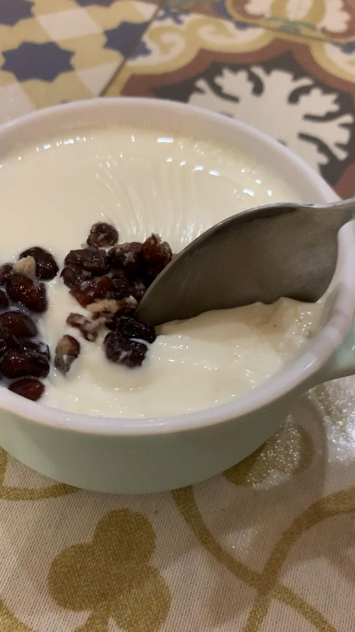 双皮奶没有皮>o<（一个盆）