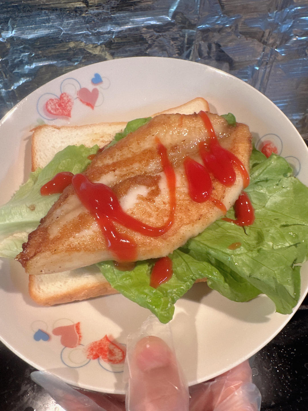 香煎巴沙鱼（龙利鱼）