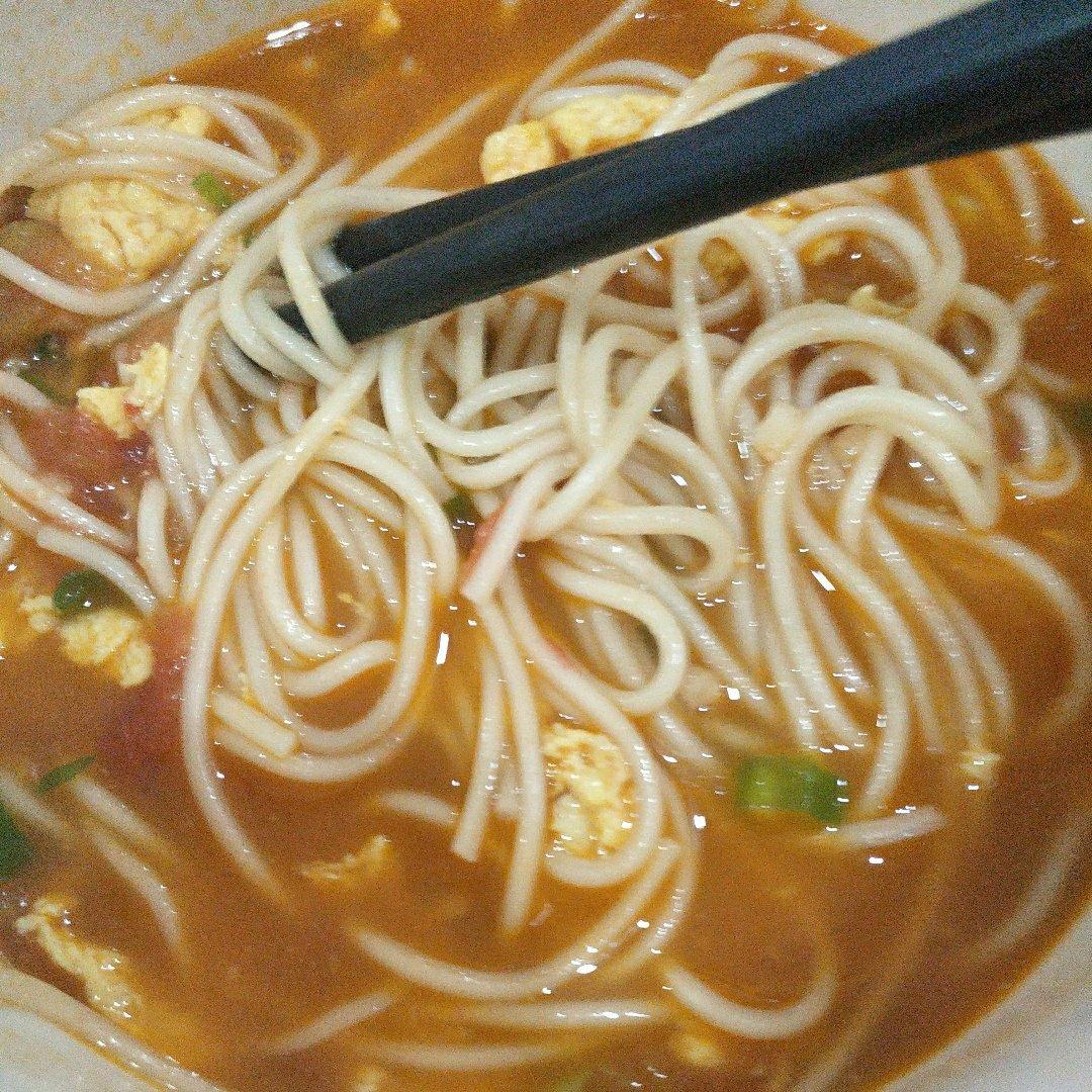 超级入味好吃的番茄鸡蛋面