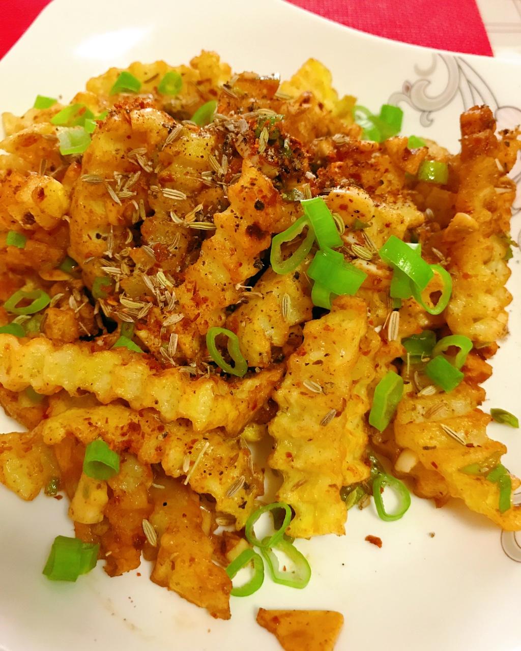 海的这头做的狼牙土豆