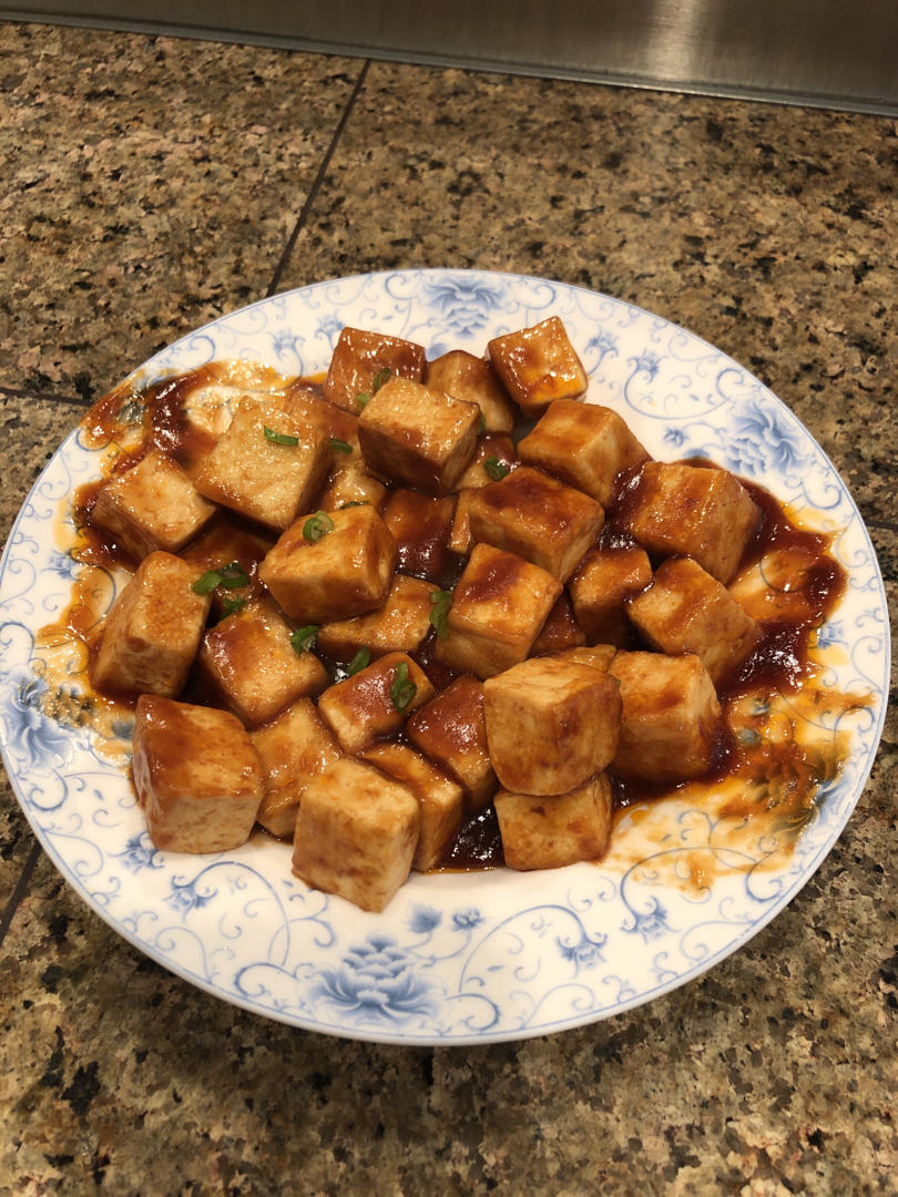 超完美的糖醋脆皮豆腐