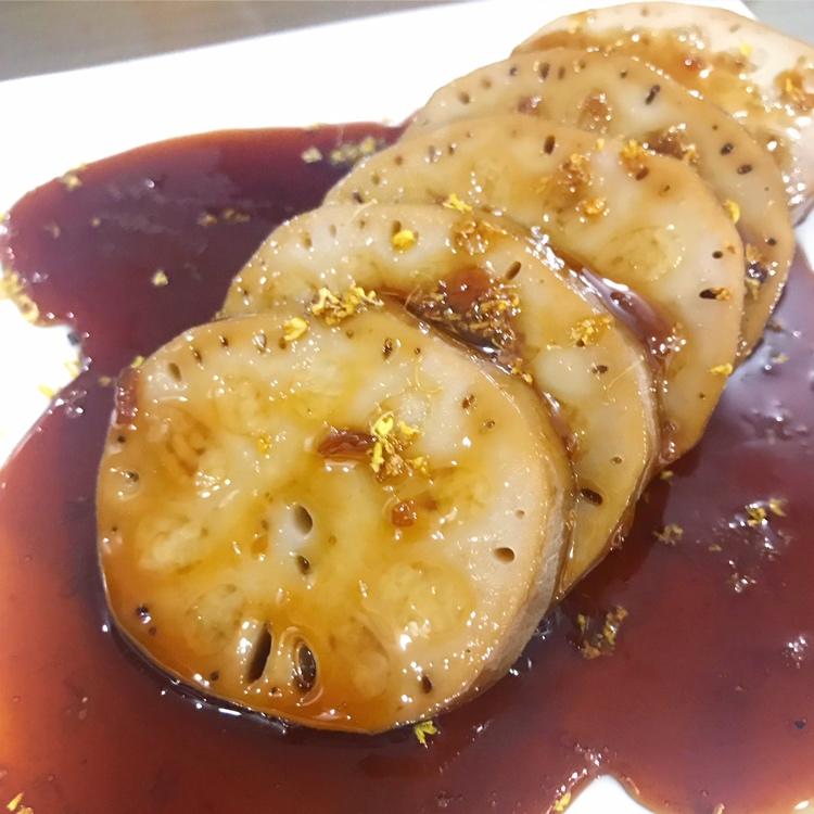 【曼食慢语】桂花红糖糯米藕