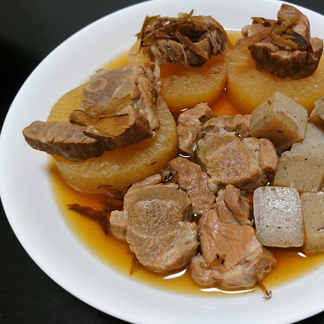 萝卜烧肉