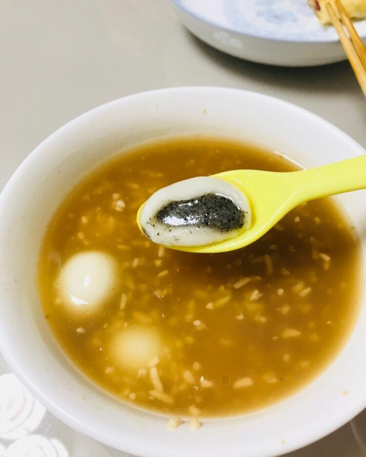 酒酿赤豆小元宵