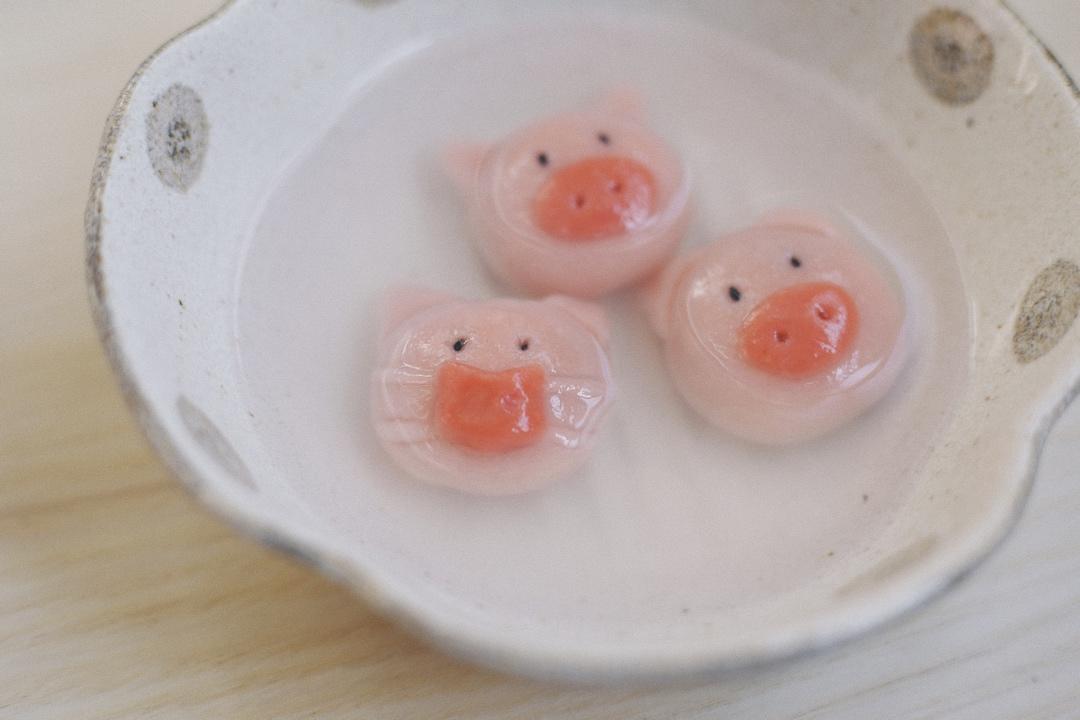 猪猪汤圆卡通汤圆大集合