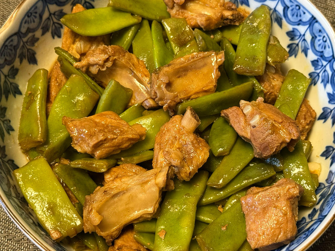 扁豆烧排骨