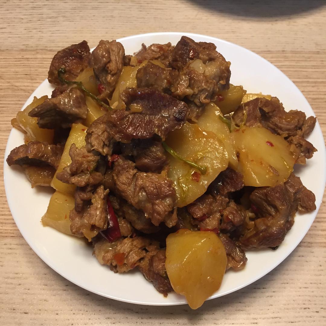 川味土豆烧牛肉