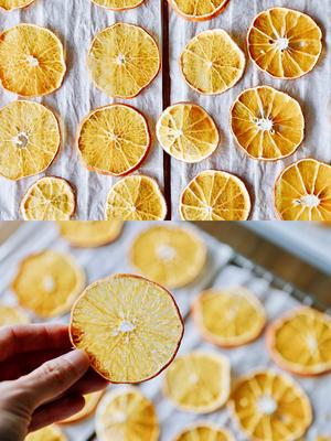 烤箱烘干橙子片的做法 步骤3