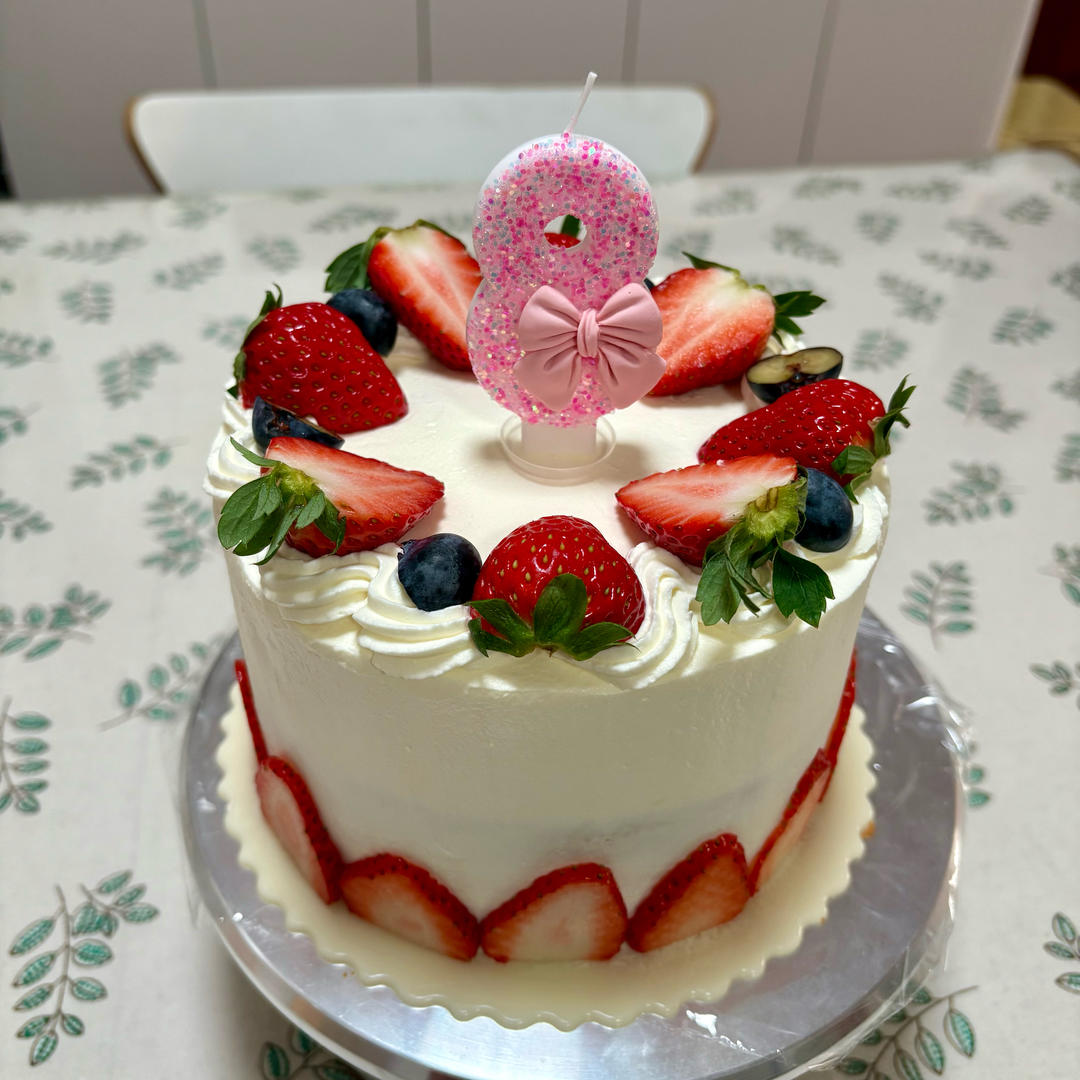 超柔软6寸戚风蛋糕(附8寸配方)零失败 超详细‼️含操作视频