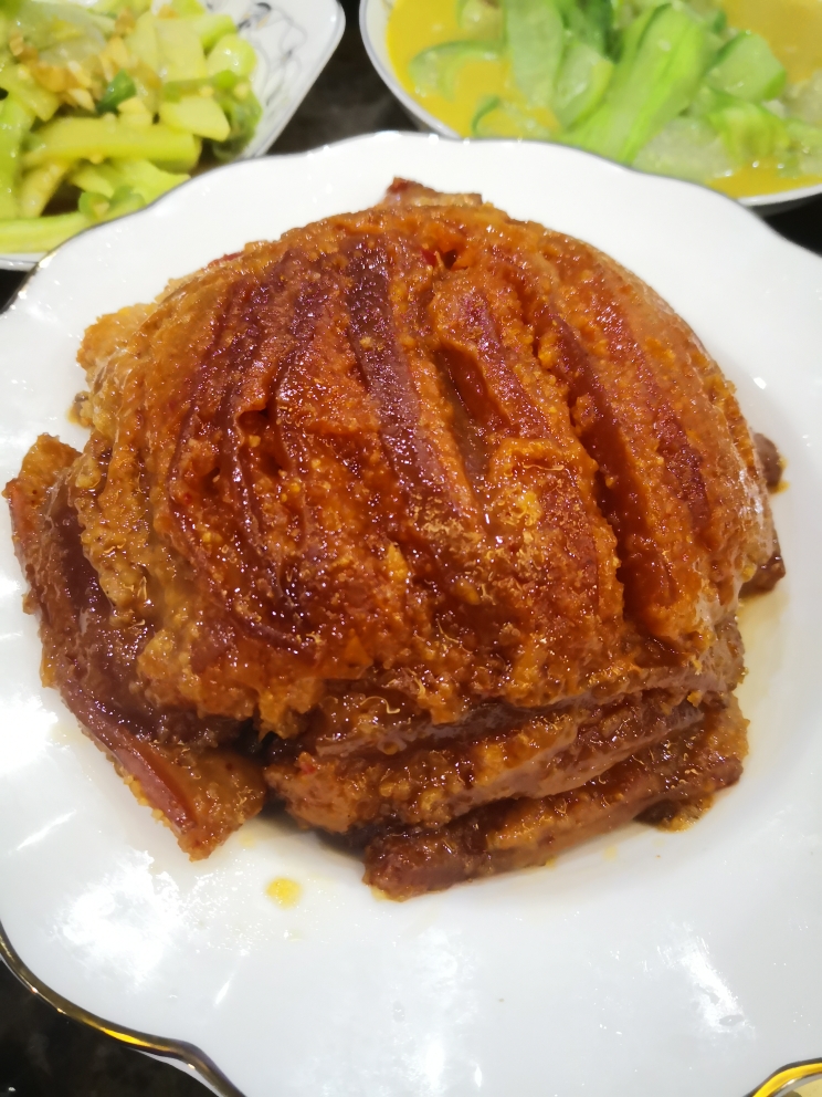 甜蒸肉（甜烧白），四川名菜