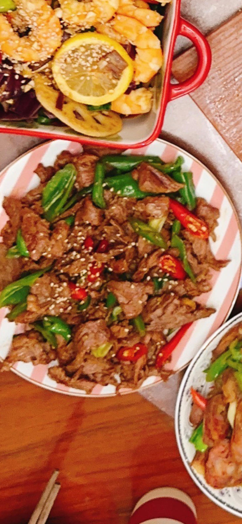 家常小炒牛肉（嫩滑爆赞）