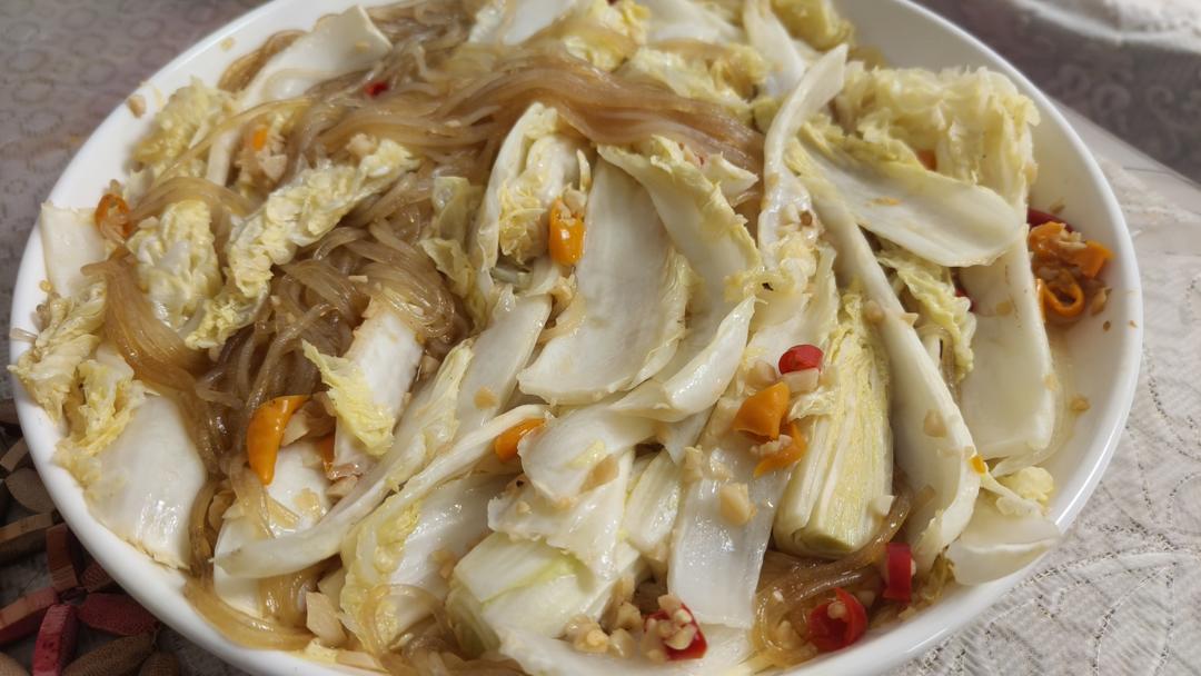 蒜蓉粉丝娃娃菜