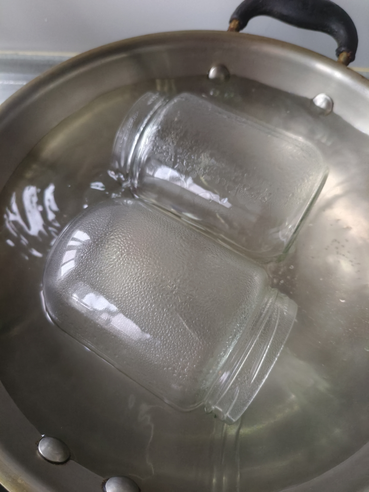 自制冰糖白桃罐头的做法 步骤4