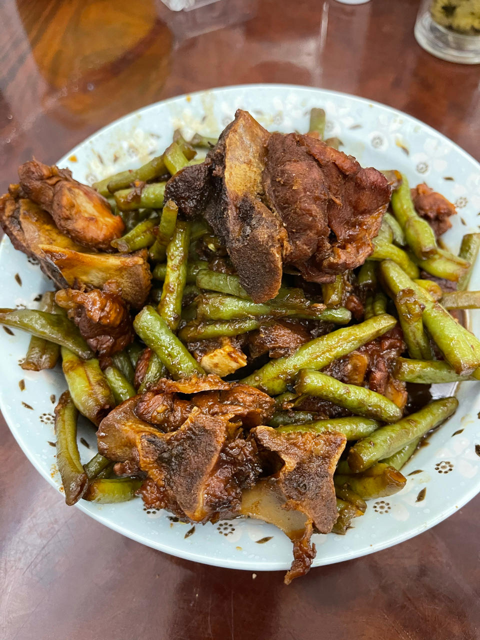 红烧排骨四季豆