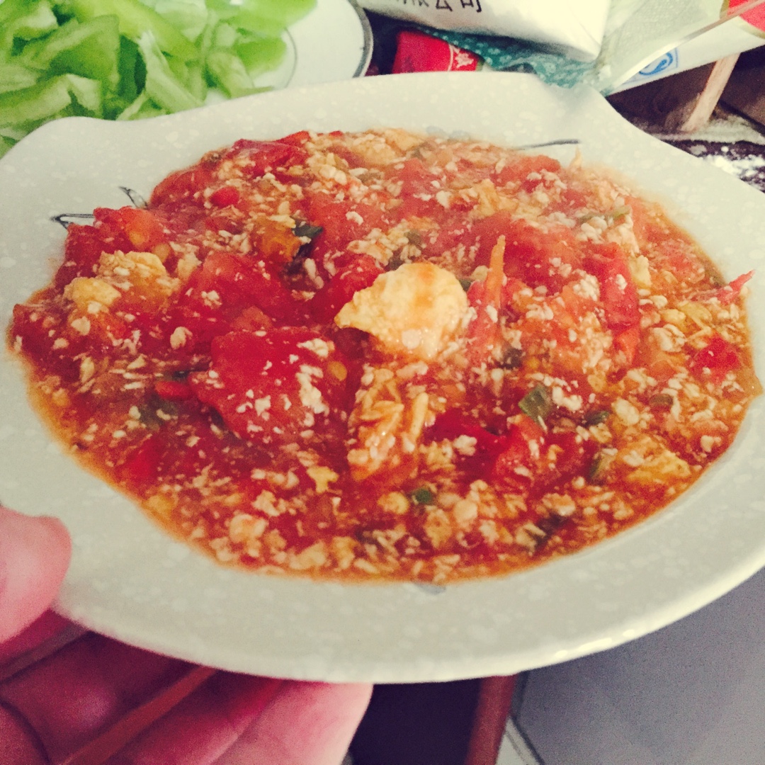 西红柿豆腐羹～鲜美版