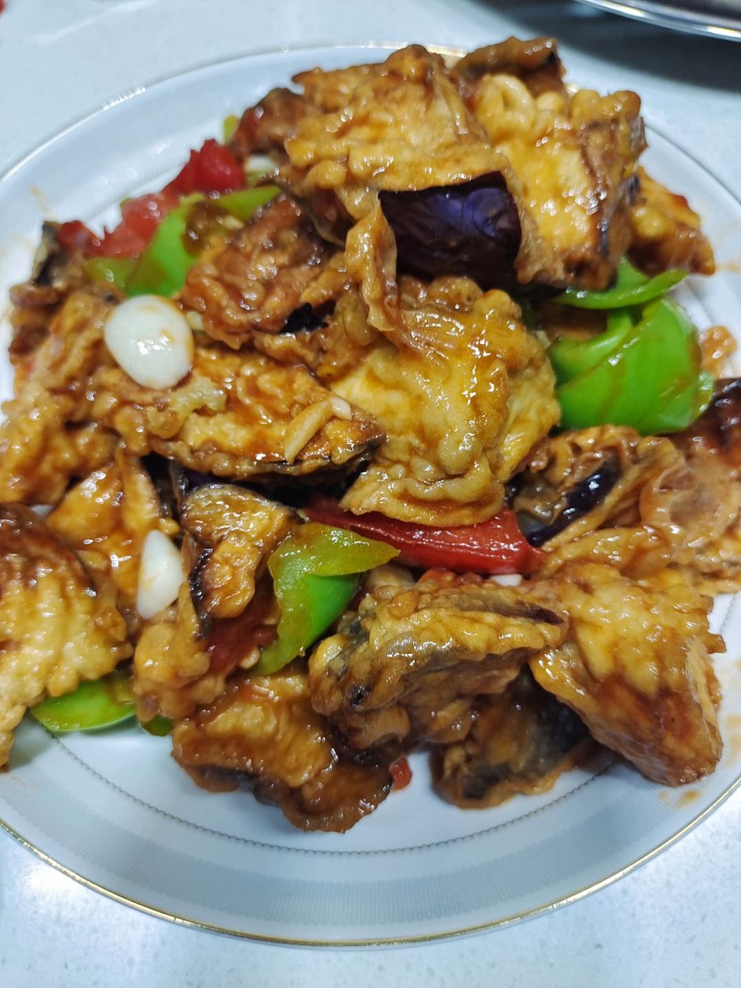 比饭馆好吃的烧茄子