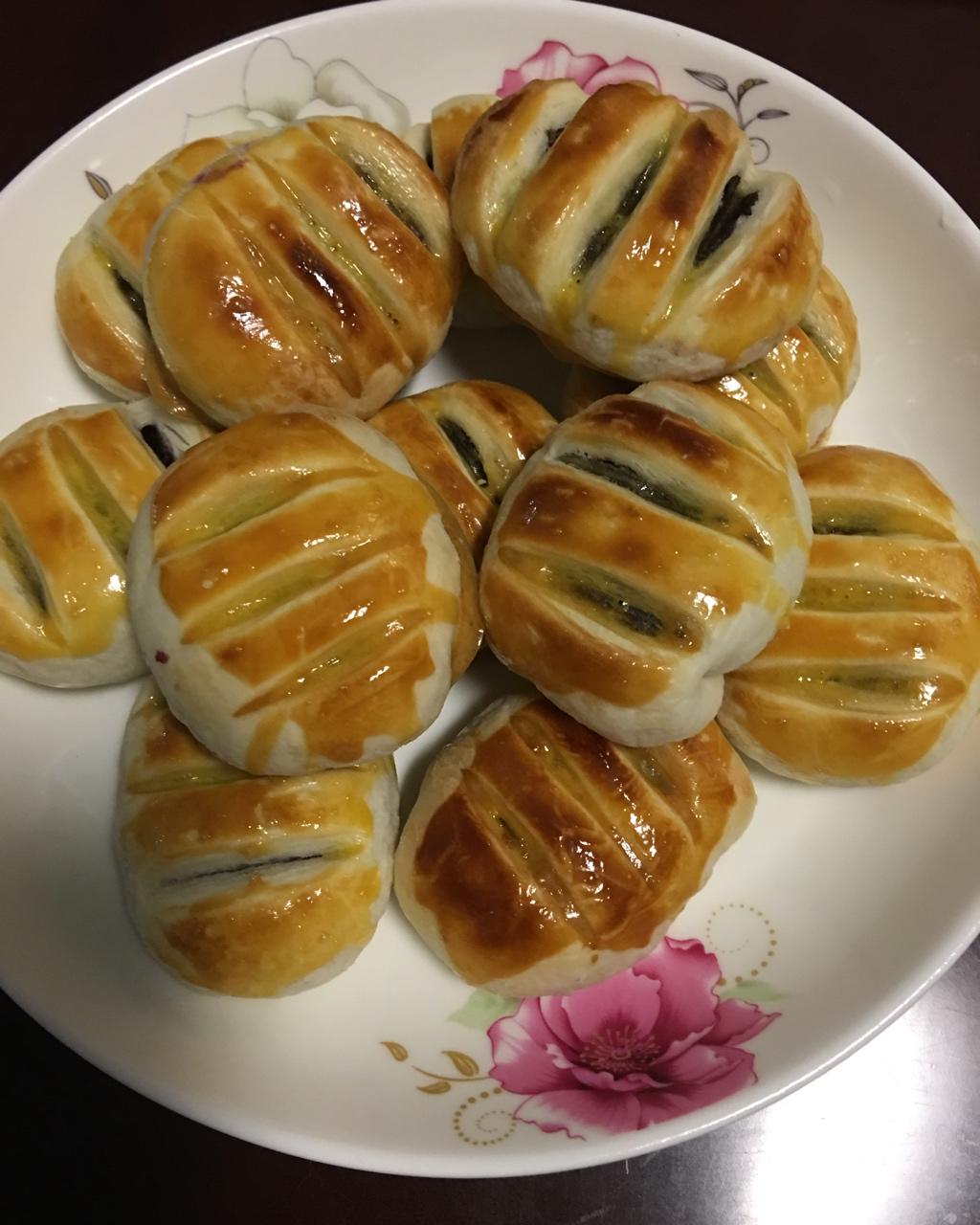 紫米馅老婆饼超快手（不用出膜不用醒面）