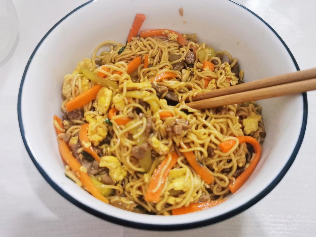 三丝炒面