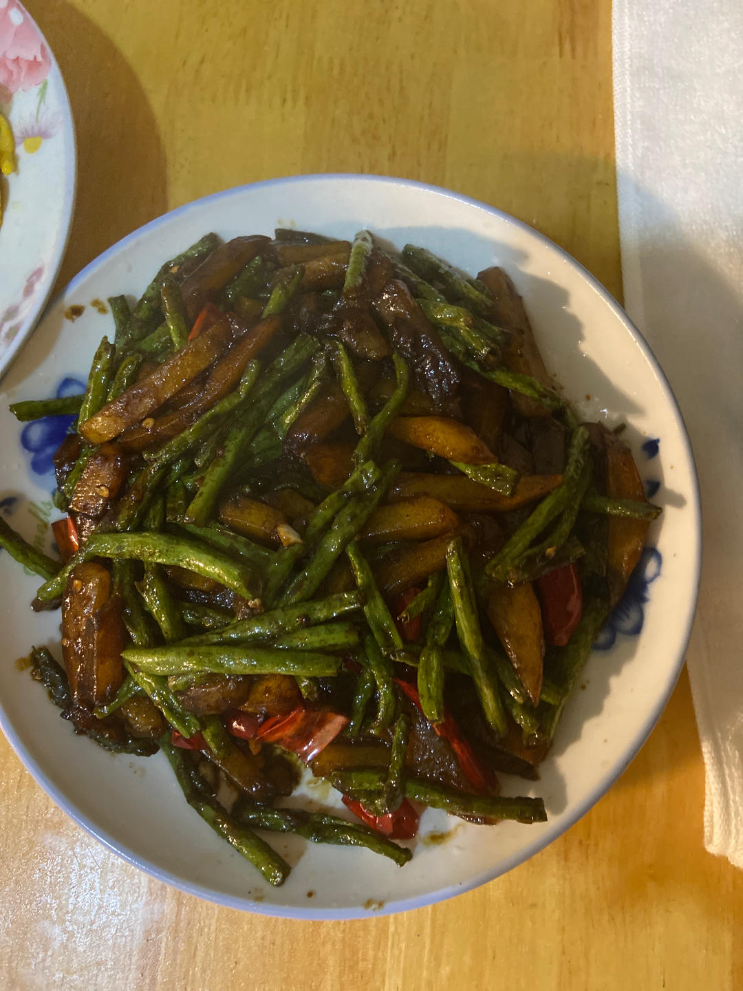 干煸豆角土豆
