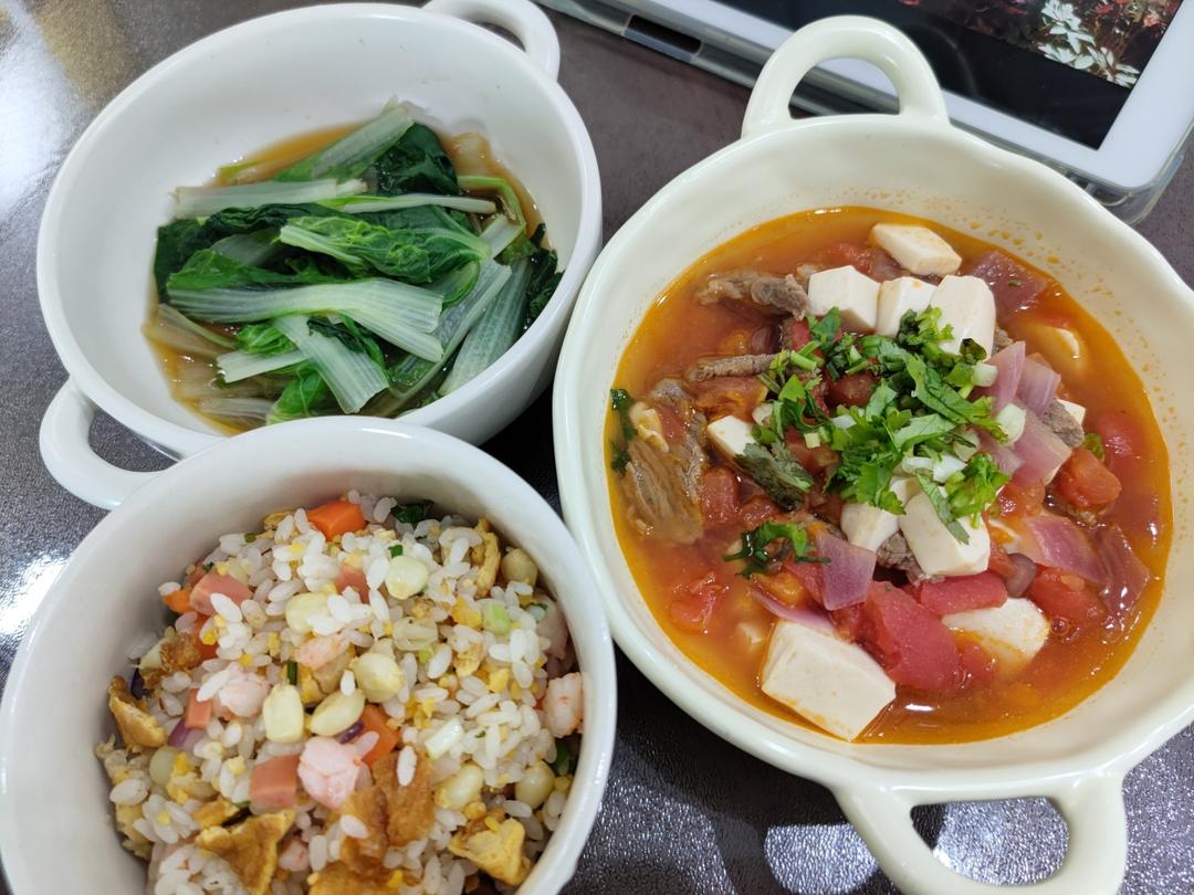 番茄牛肉豆腐汤这样做也太好喝了吧❗️❗️